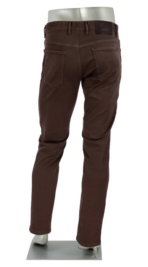 Alberto Jeans Pipe Regular Fit in Brown