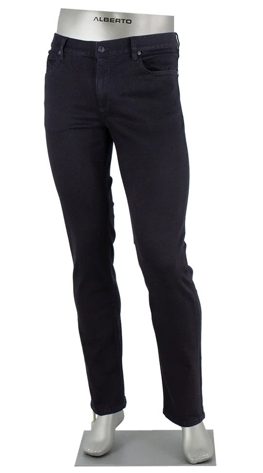 Alberto Jeans Pipe Regular Fit in Black
