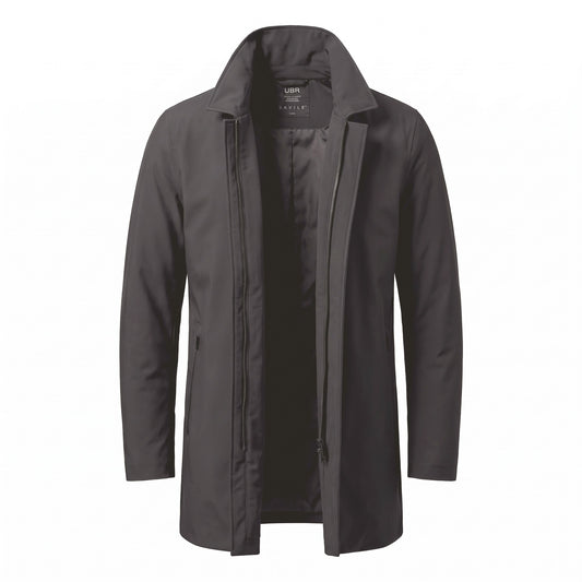 UBR Regulator™ Savile Wool Coat –Charcoal Gray