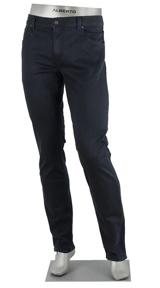 Alberto Jeans Pipe Regular Fit Superfit Dual FX in Navy