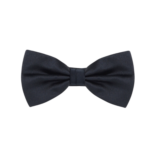Canali Navy Silk Formal Bow Tie