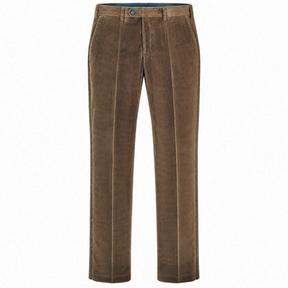 Pal Zileri Corduroy Trousers in Soft Brown