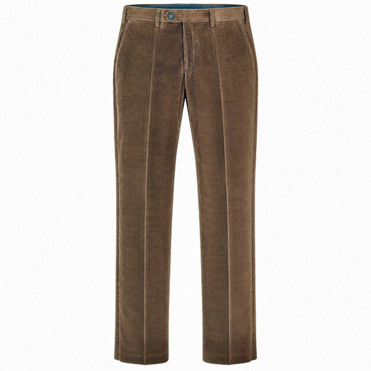 Pal Zileri Corduroy Trousers in Chocolate Brown