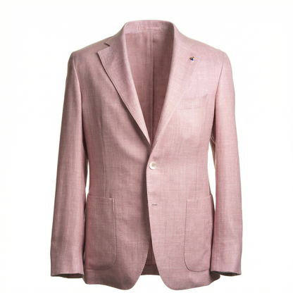 Belvest Jacket-in-the-Box Sport Coat – Light Pink