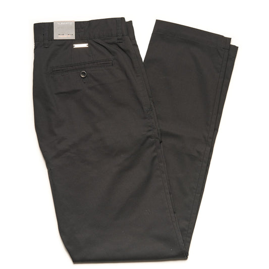 Alberto Jeans Lou 1909-999 Microstructure Pants in Black