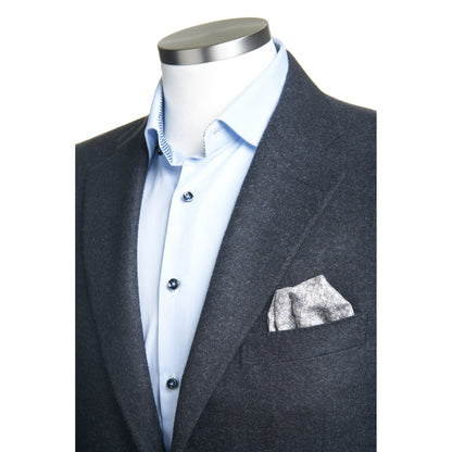 Canali Siena Model Wool Sport Coat in Charcoal Grey