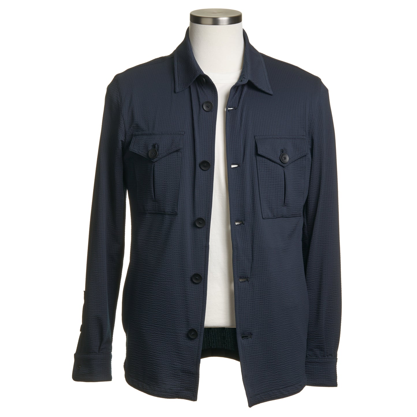 Fradi Techno Active Super stretch Shirt Jacket in Navy