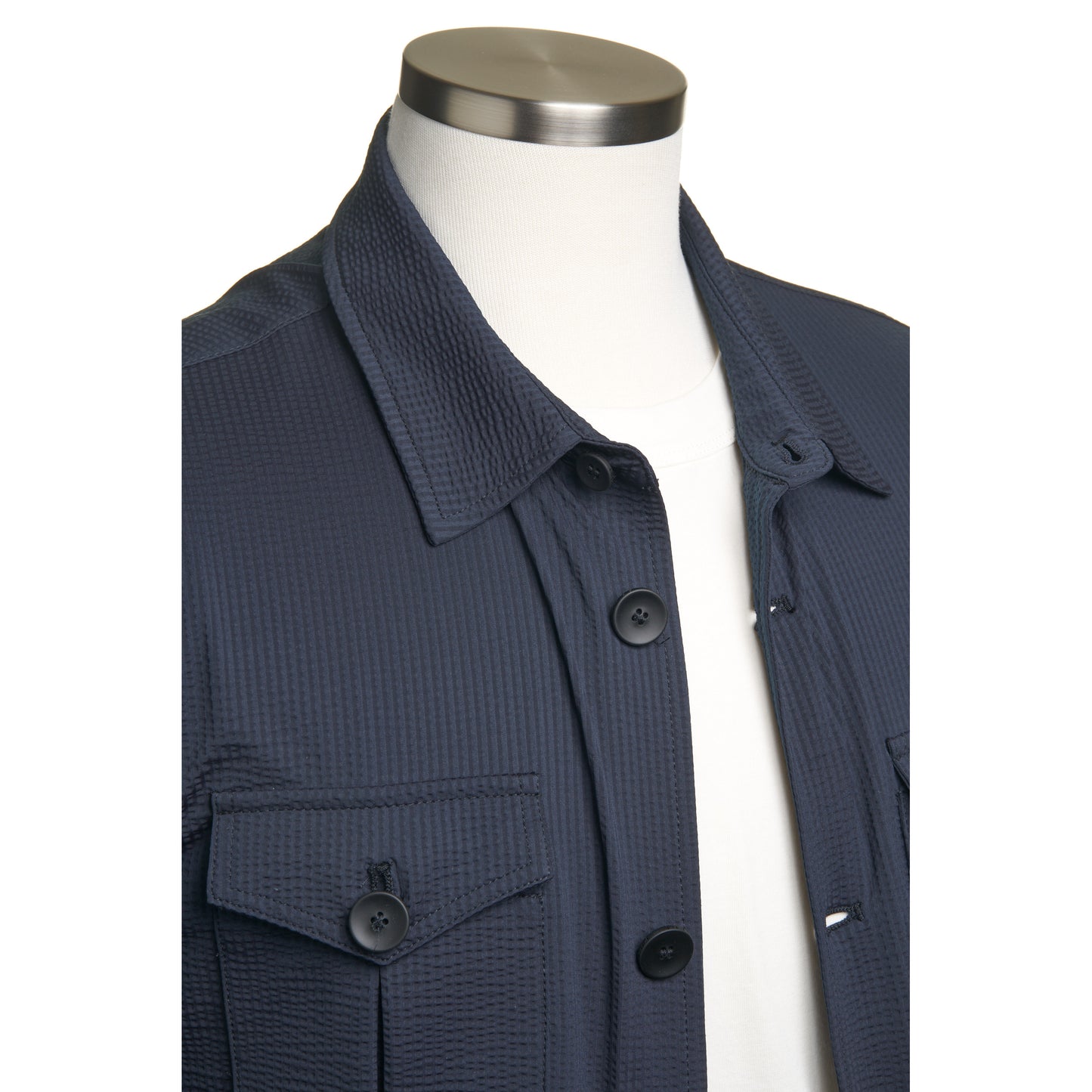 Fradi Techno Active Super stretch Shirt Jacket in Navy