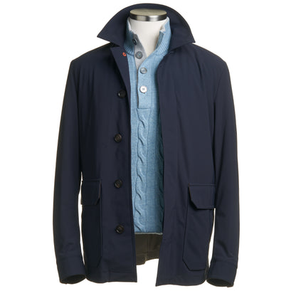 Waterville Super Stretch Car Coat in Navy