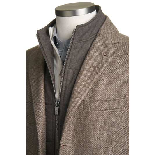 Corneliani ID Jacket In Wheat