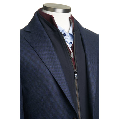 Corneliani ID Jacket In Navy Blue