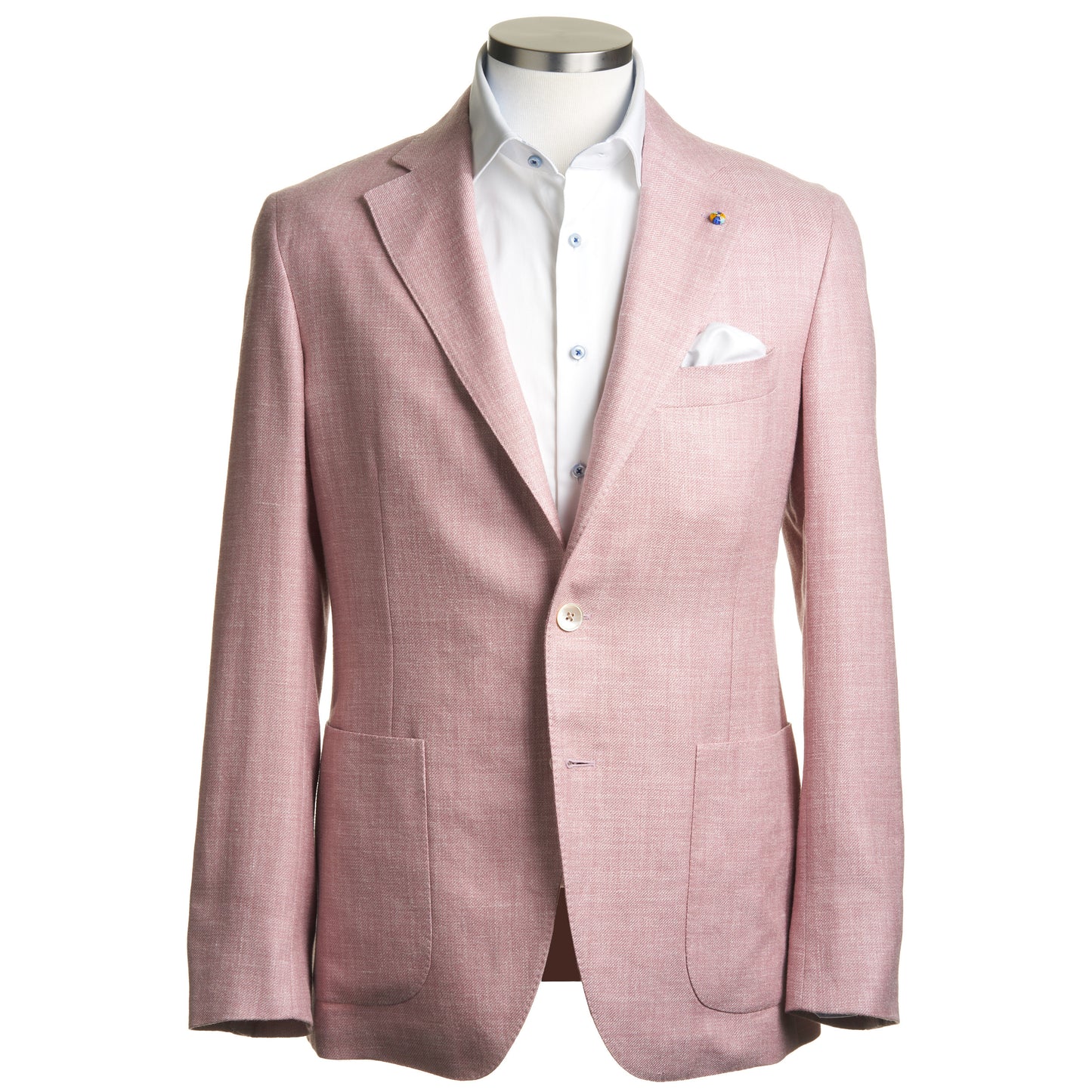 Belvest Jacket-in-the-Box Sport Coat – Light Pink