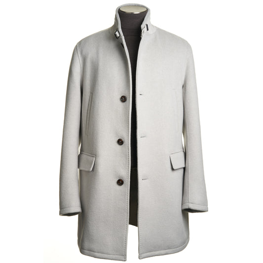 Gimo's Light Grey Wool-Blend Jacket