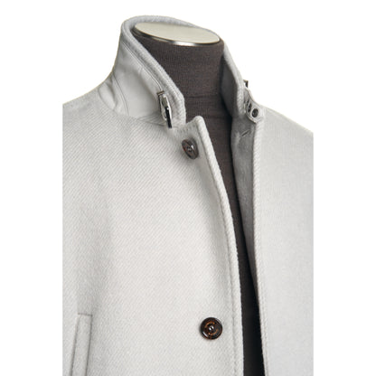 Gimo's Light Grey Wool-Blend Jacket