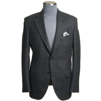 Uomo Sport Coat in 100% Light Wool in Gray