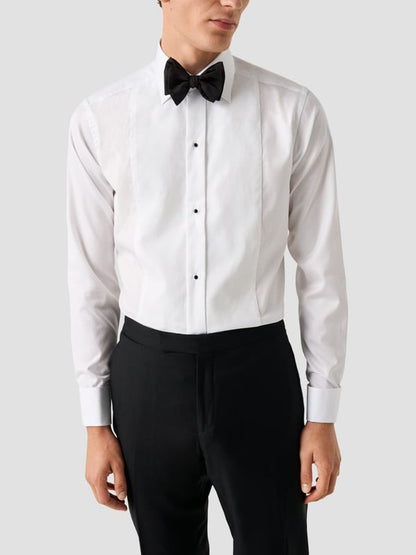 Eton Fine Striped Bib Evening Shirt Slim Fit