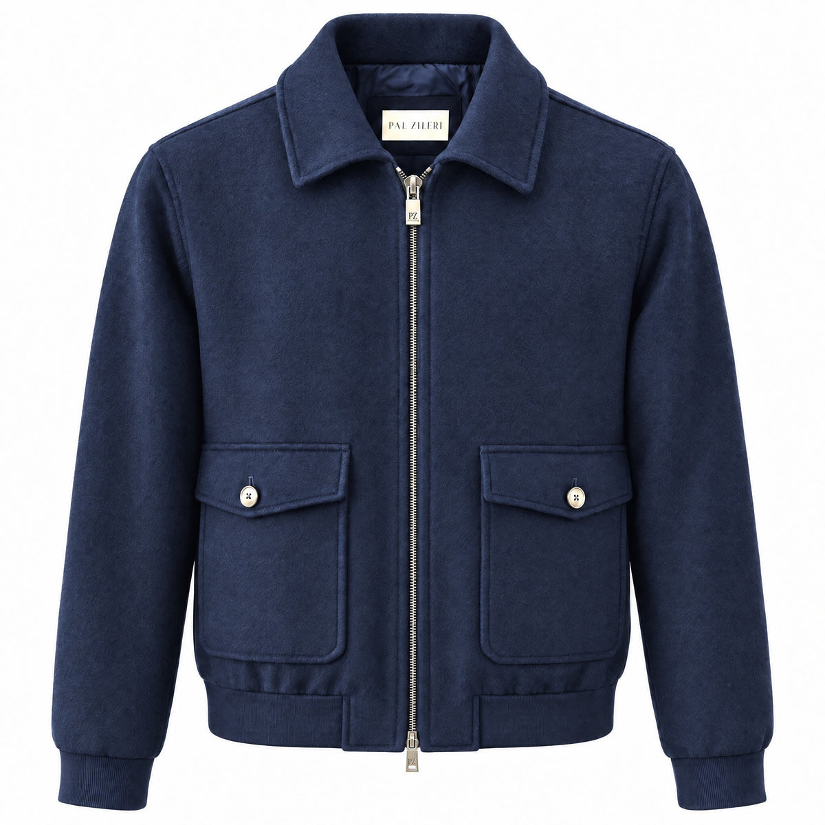 Pal Zileri Casual Wool Jacket in Navy