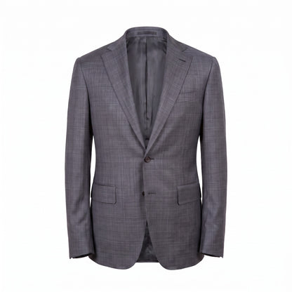 Canali Kei Model Suit in Blue Grey