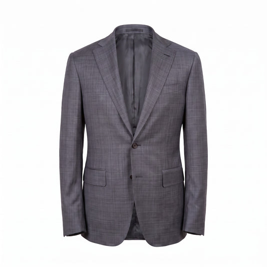 Canali Kei Model Suit in Blue Grey
