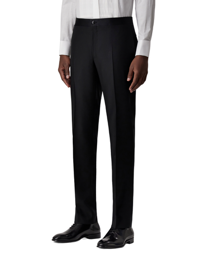 Canali Tuxedo Dress Pants in Black