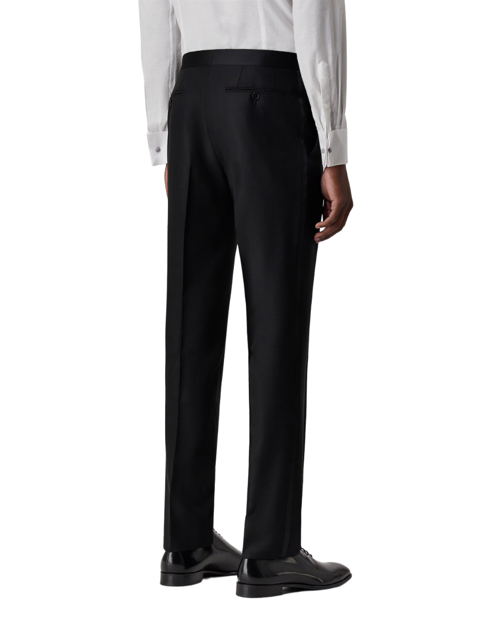 Canali Tuxedo Dress Pants in Black