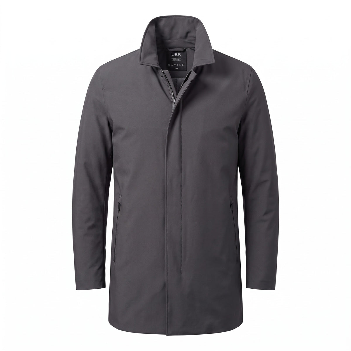 UBR Regulator™ Savile Wool Coat –Charcoal Gray