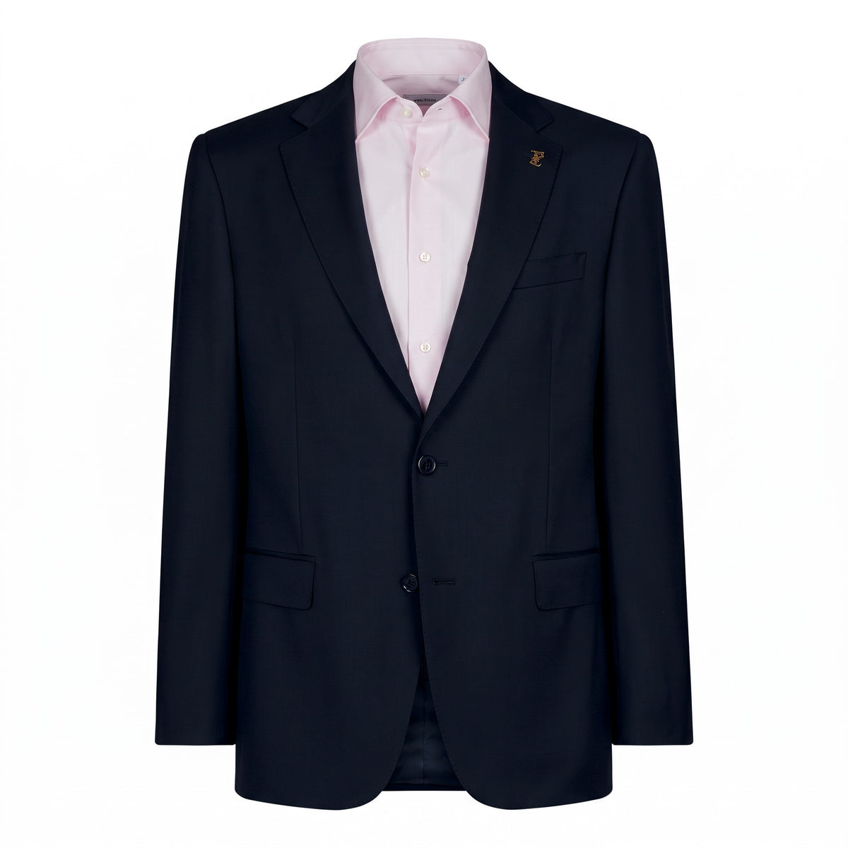Pal Zileri Vicenza Model Suit (Z Model) Natural Comfort Wool Suit in Navy Blue