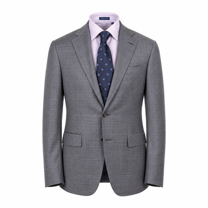 Canali Kei Model Suit in Blue Grey