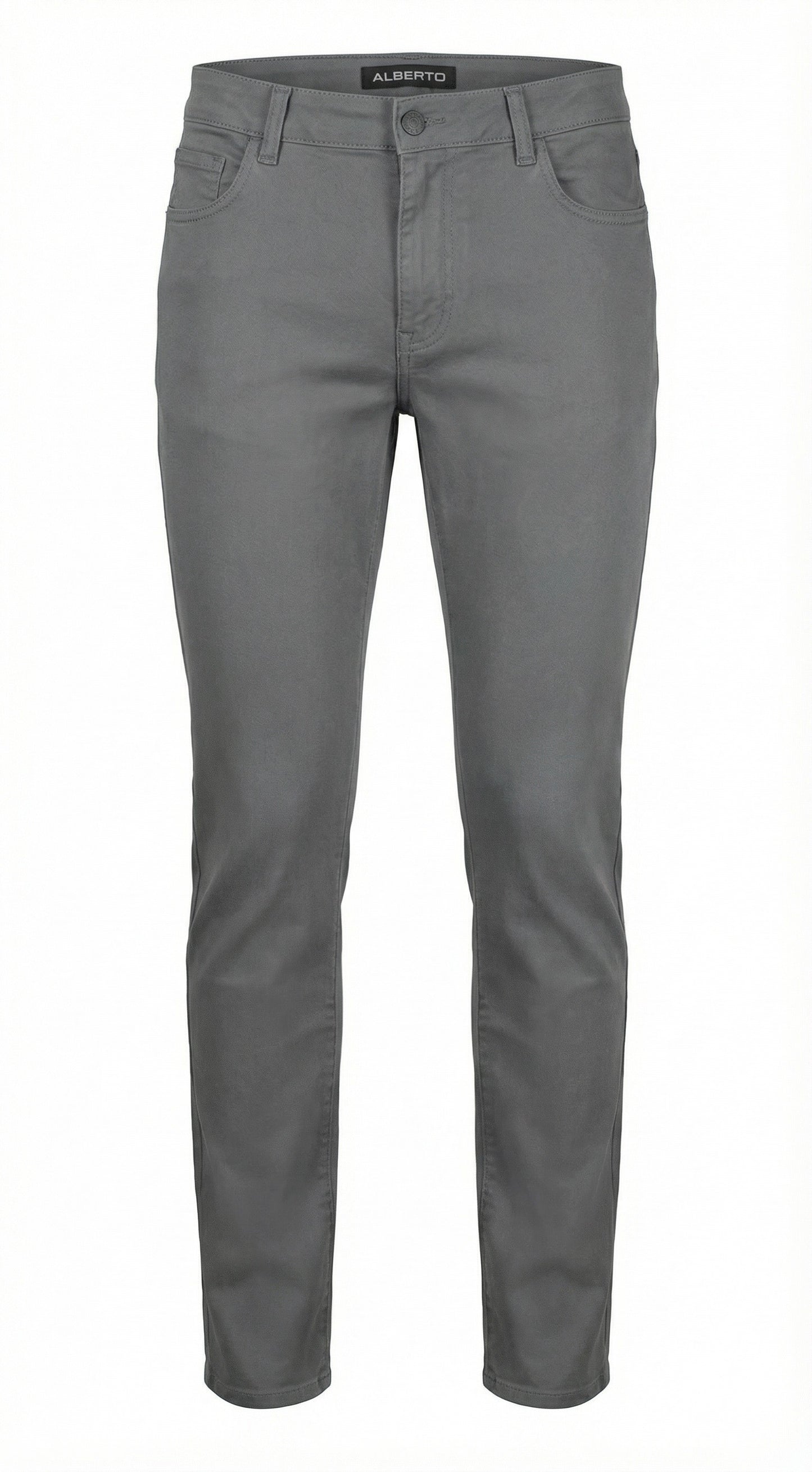 Alberto Jeans Pipe Regular Fit Superfit Dual FX in Charcoal