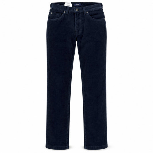 Gardeur Bill-3 Corduroy Pants in Navy Blue