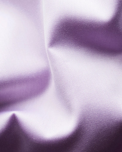 Eton Signature Twill Dress Shirt in Light Lavender