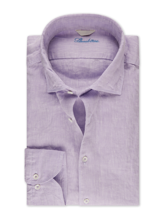 Stenstroms Linen Shirt In Light Lavander