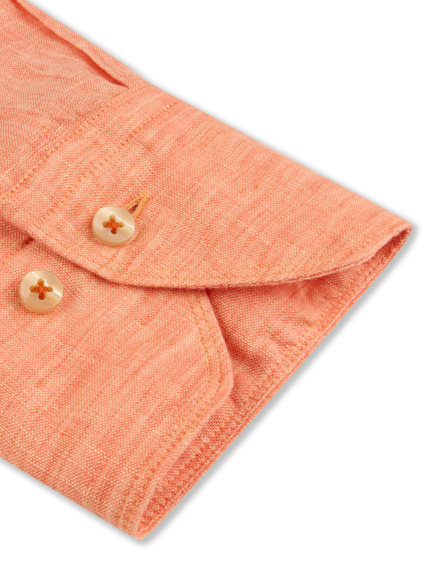 Stenstroms Linen Shirt In Light Orange