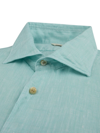 Stenstroms Linen Shirt In Turquoise