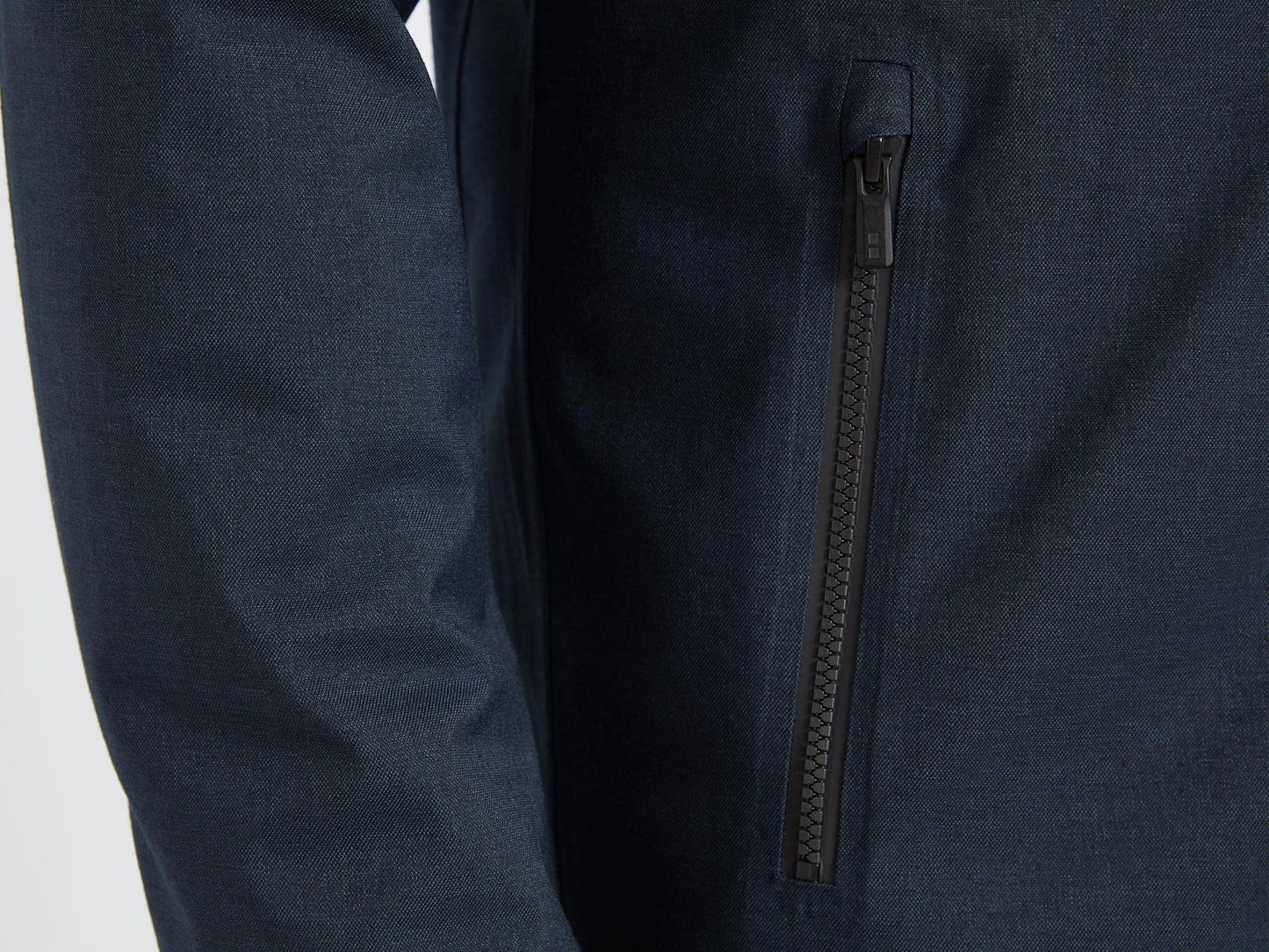 UBR Regulator Coat in Blue Melange