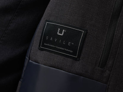 UBR Regulator Savile Wool Parka  with Removable Hood  in Gray