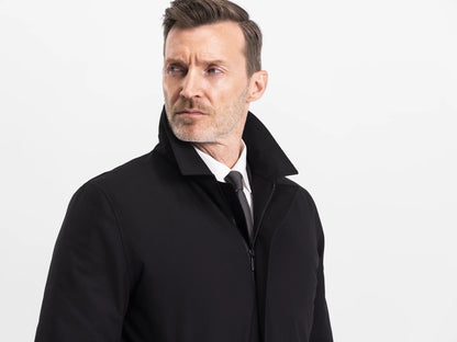 UBR Regulator™ Savile Wool Coat – Black