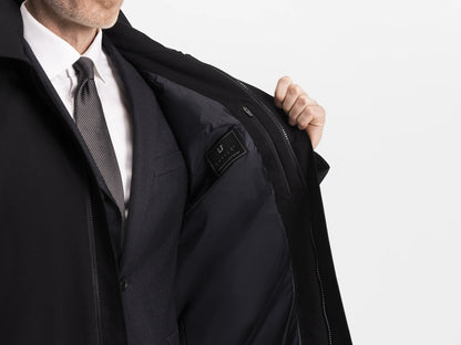 UBR Regulator™ Savile Wool Coat – Black