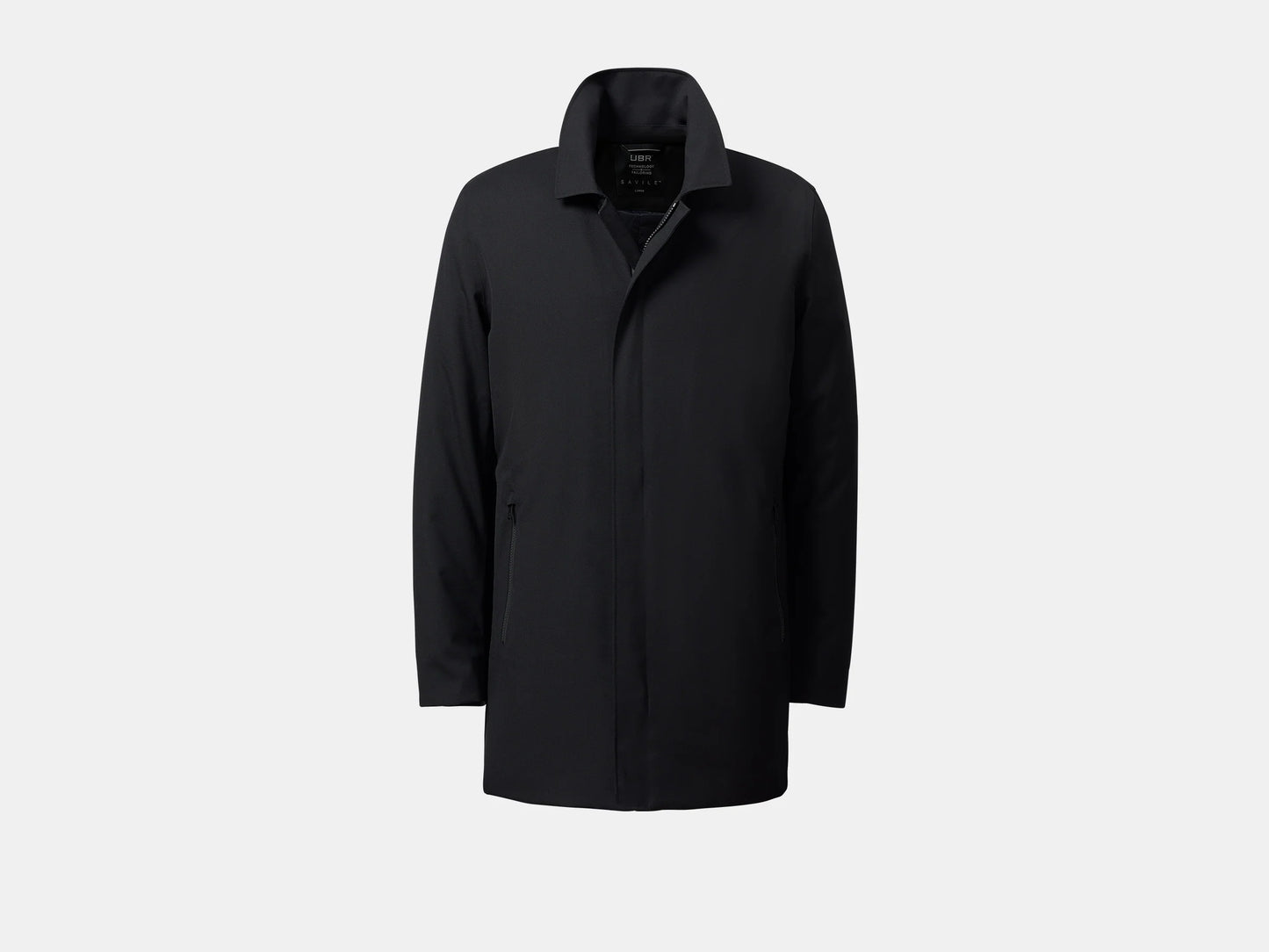 UBR Regulator™ Savile Wool Coat – Black