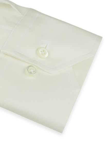 Stenströms Superior Twill Dress Shirt in Slim Fit-Champagne