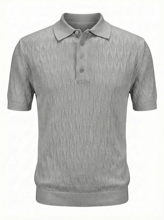 DANIELE FIESOLI Cotton Polo in Gray