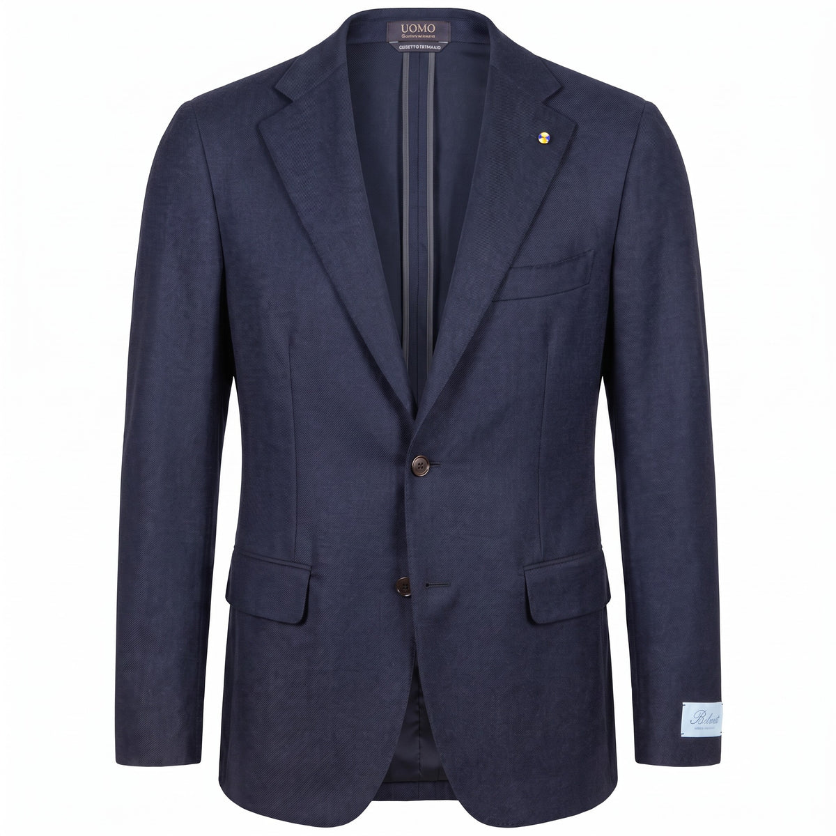Belvest "Jacket in the Box" 100% Cashmere Sport Coat in Navy