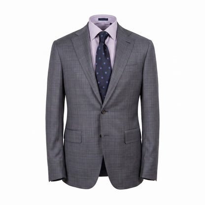 Canali Kei Model Suit in Blue Grey