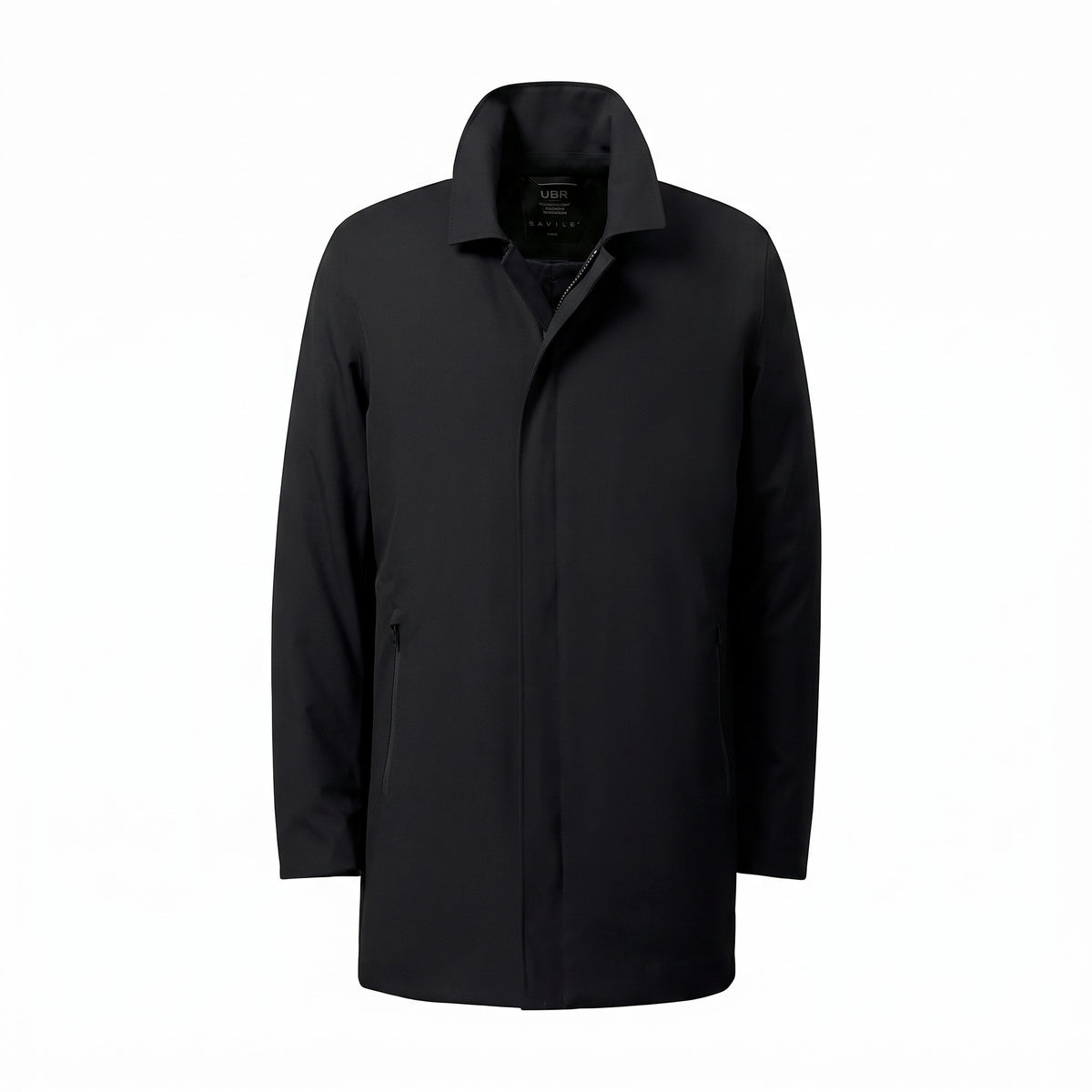 UBR Regulator™ Savile Wool Coat – Black