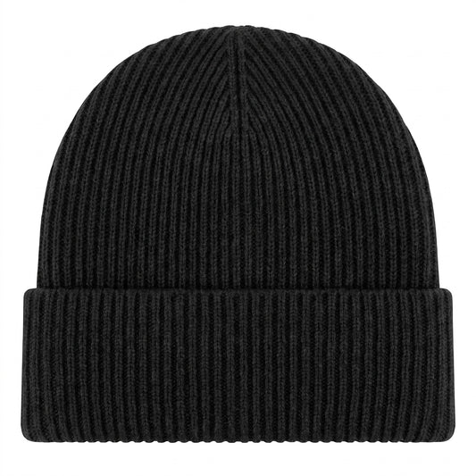 Ferrante Wool & Cashmere Beanie in Black
