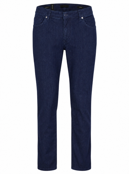 Alberto Jeans Pipe Regular Fit Light Weight Business Jean in Indigo