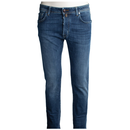 Jacob Cohen Modern Fit Jeans in Washed Blue