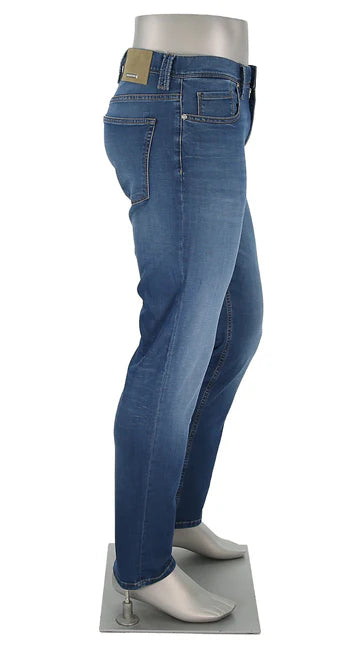 Alberto Jeans In Pipe Model Premium Business Tencel-Denim