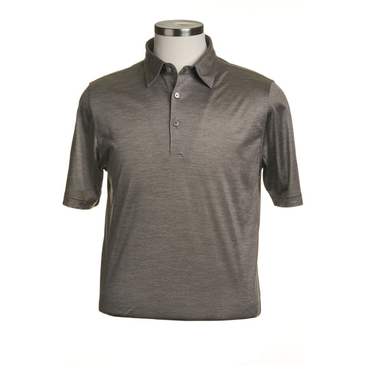 Gran Sasso Silk Polo Shirt – Taupe