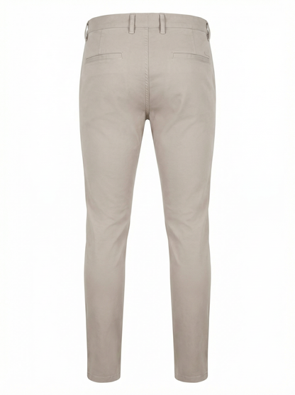 Teleria Zed Boston Model Chino in Stone